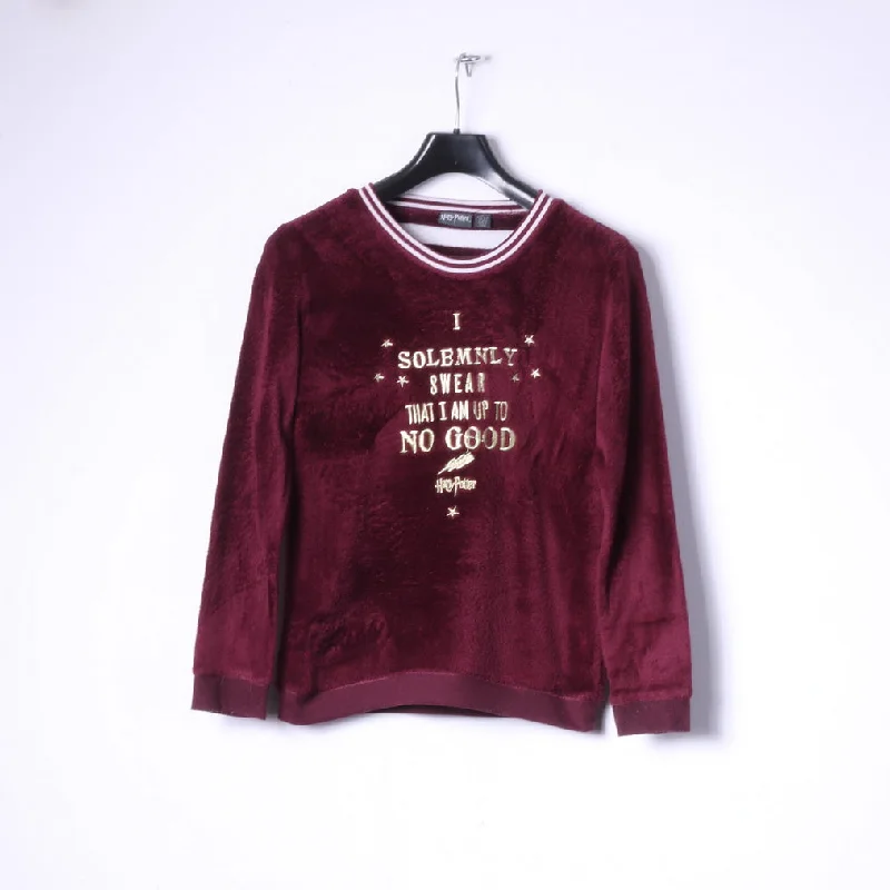 Longline ShirtsLove to Lounge Womens S Night Shirt Burgundy Harry Potter Sleep Soft Top