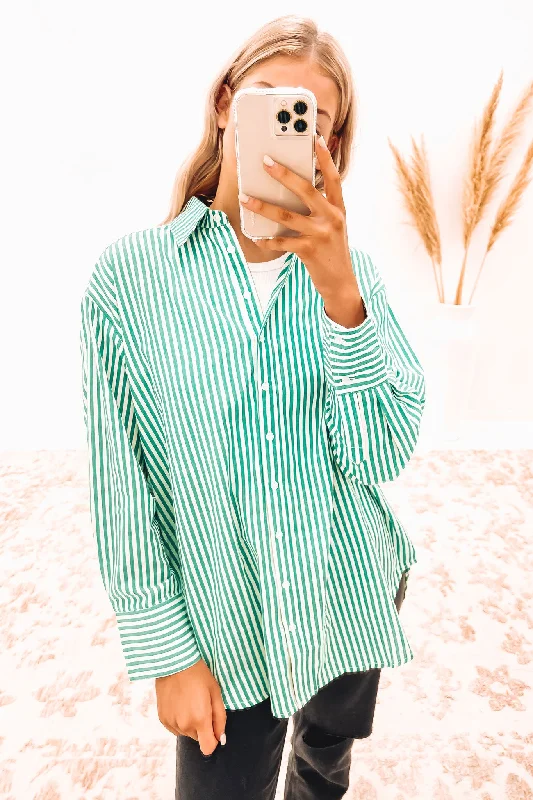 Fringed ShirtsEdyn Shirt Green Stripe