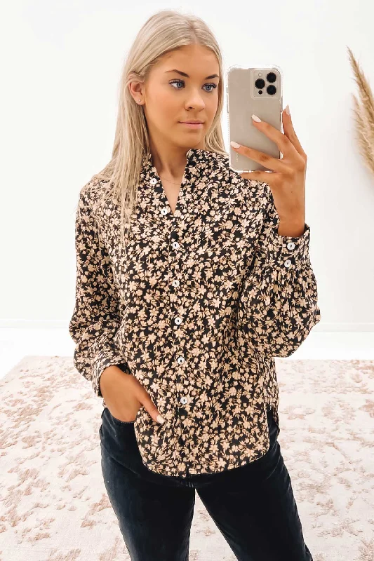 Fringed ShirtsHazel Floral Shirt Print