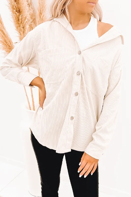 Longline ShirtsJones Shirt Beige