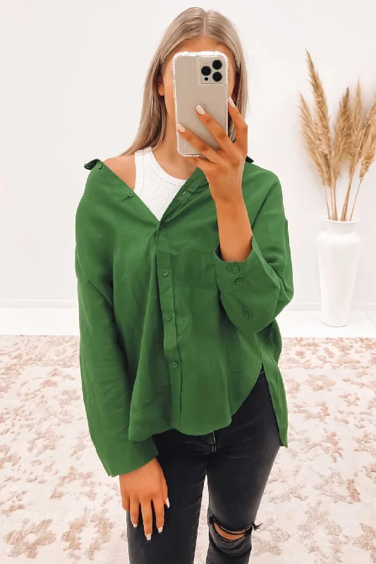 Asymmetrical ShirtsSartori Shirt Green