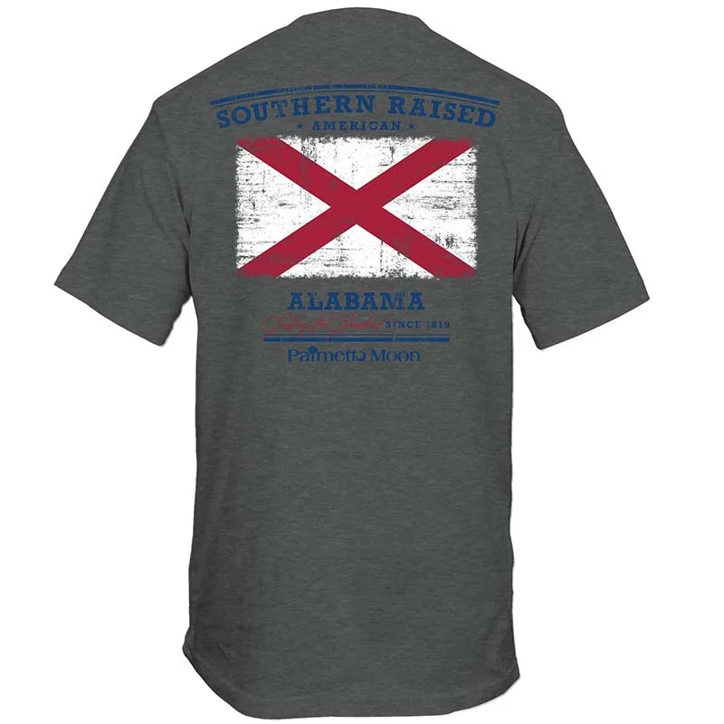 Sports Team T-ShirtsAlabama State Flag Short Sleeve T-Shirt