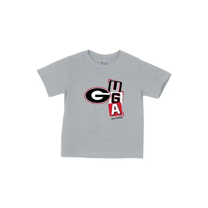 Tie-Dye T-ShirtsToddler UGA Block Short Sleeve T-Shirt