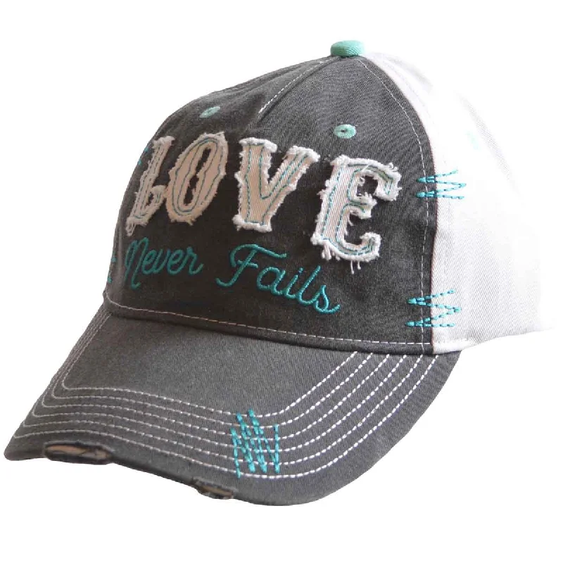 Urban T-ShirtsCherished Girl Womens Cap Love Never Fails