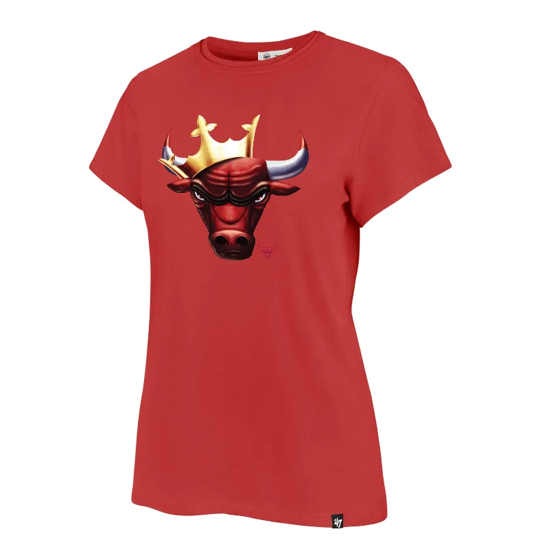 College T-ShirtsChicago Bulls Crown '47 Women's Frankie T-Shirt