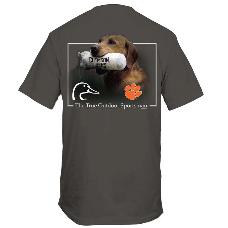 Bamboo T-ShirtsDucks Unlimited Clemson Bumper Short Sleeve T-Shirt