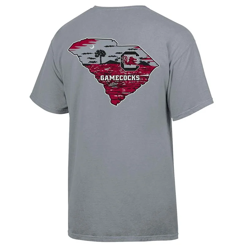 Colorblock T-ShirtsUSC State of South Carolina Horizon Short Sleeve T-Shirt