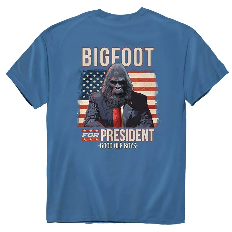 Camping T-ShirtsVote Bigfoot Short Sleeve T-Shirt