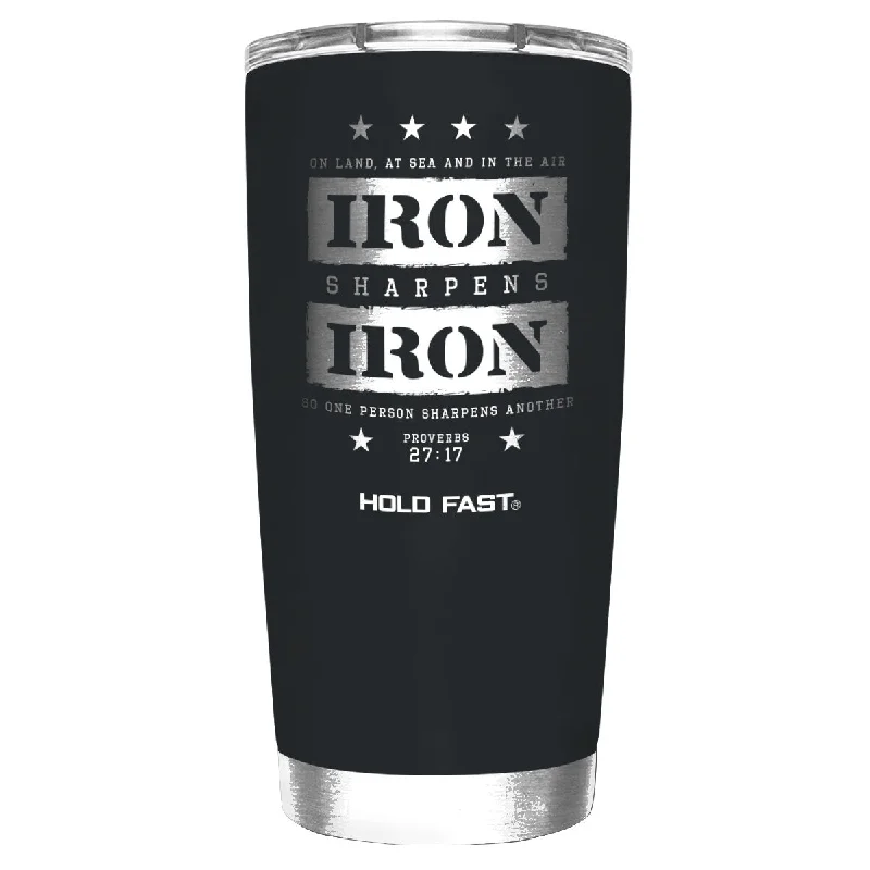 Sports Team T-ShirtsHOLD FAST Iron 20 oz Stainless Steel Tumbler