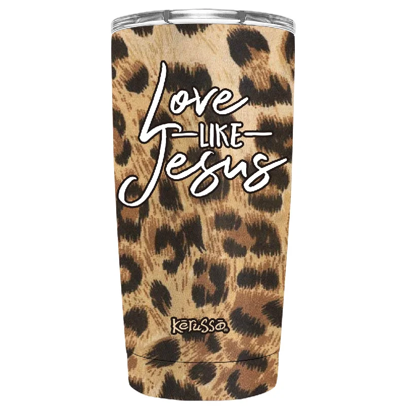 Jersey T-ShirtsKerusso 20 oz Stainless Steel Tumbler Love Like Jesus