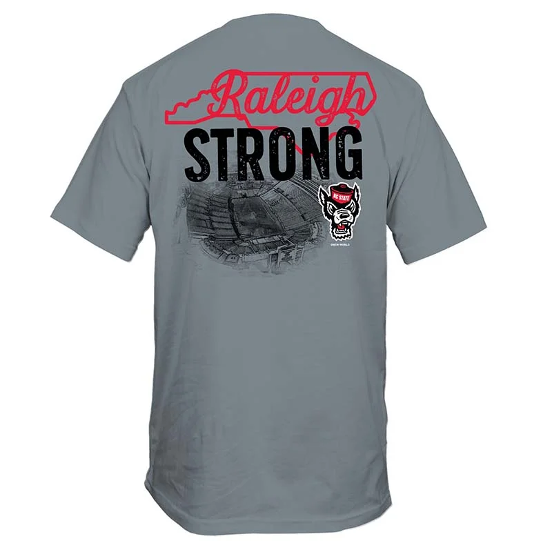 Ribbed Cuff T-ShirtsNC State Stadium Strong Short Sleeve T-Shirt