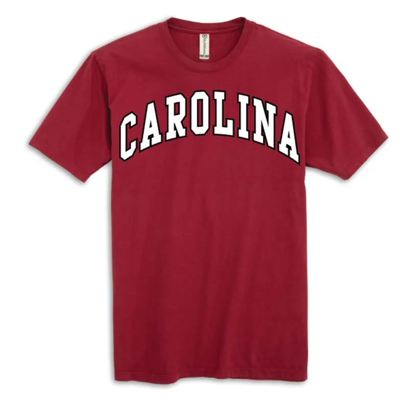 Leather-Paneled T-ShirtsUSC Carolina Arch Cardinal Short Sleeve T-Shirt