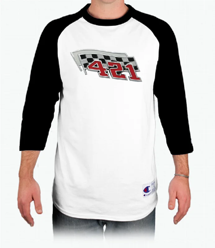 Urban T-ShirtsPontiac 421 Raglan Baseball T-Shirt