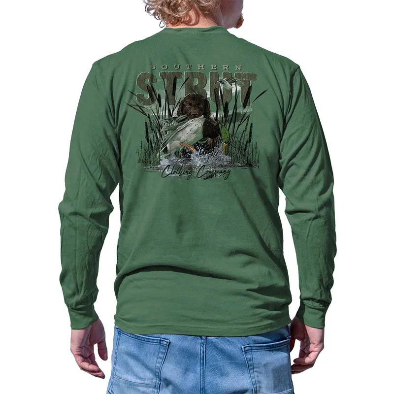 Distressed T-ShirtsBoykin and Mallard Long Sleeve T-Shirt