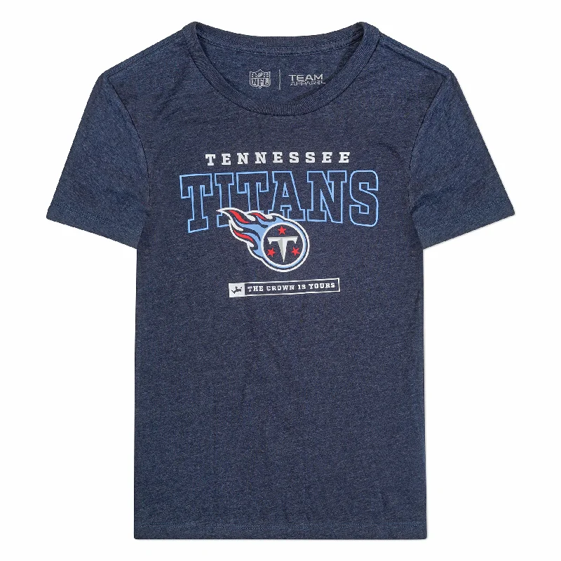 Pocket T-ShirtsTennessee Titans Crown Women's Short Sleeve T-Shirt