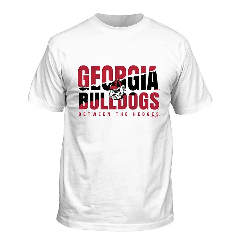 Crewneck T-ShirtsUGA Between The Hedges Short Sleeve T-Shirt