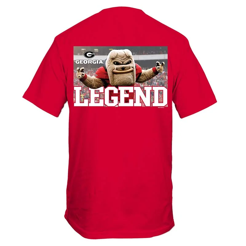 Scoop Neck T-ShirtsUGA Mascot Legend Short Sleeve T-Shirt