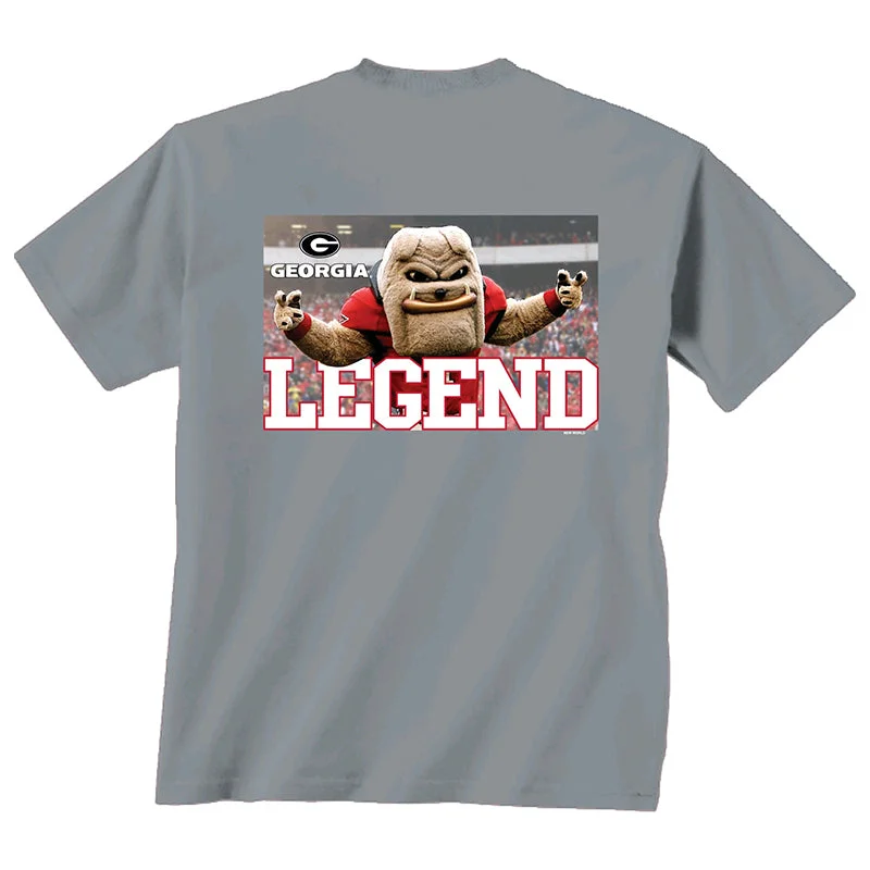 Polyester T-ShirtsUGA Mascot Legend Short Sleeve T-Shirt