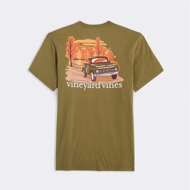 Gym T-ShirtsAutumn Car Ride Short Sleeve T-Shirt