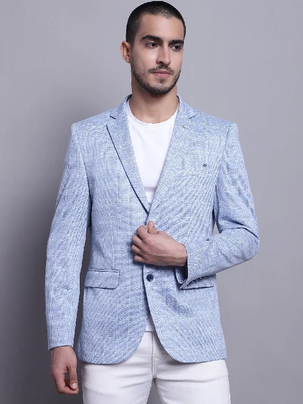 BlazermaniaMen Blue Blazer