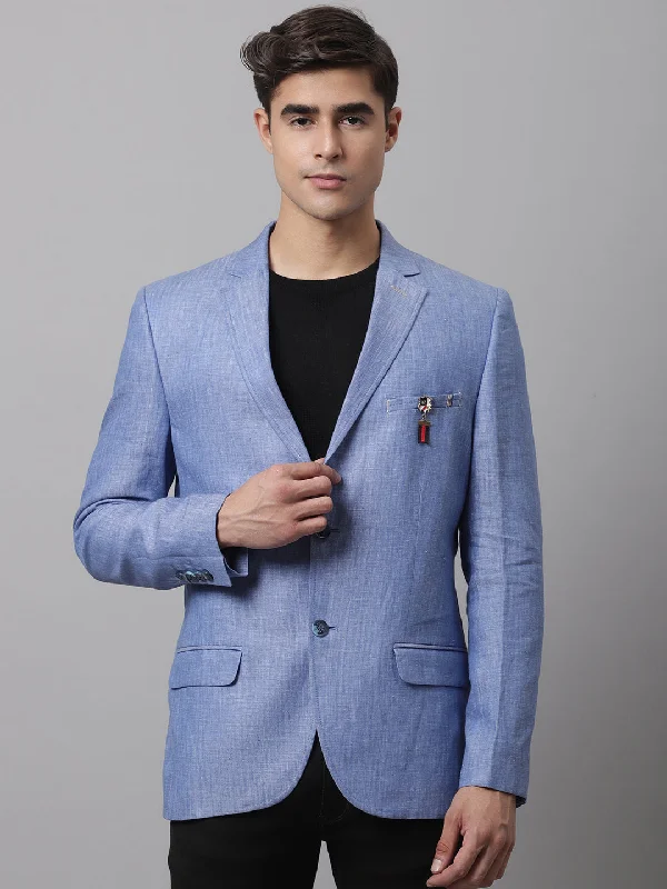 BlazerinitiativeMen Blue Casual Blazer