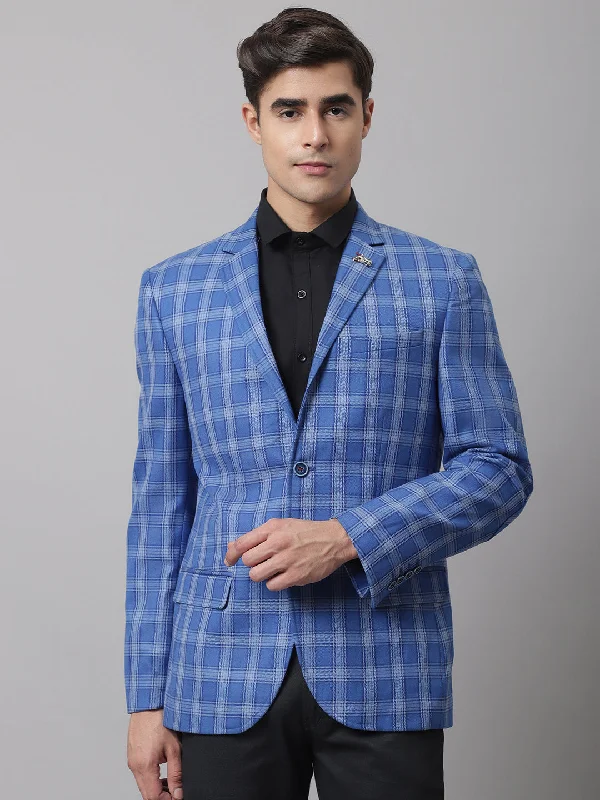 BlazerrivalMen Blue Formal Blazer