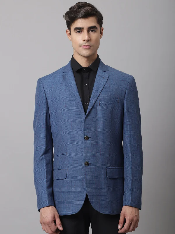 BlazerfanbaseMen Blue Formal Blazer