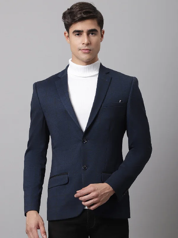 BlazerformalMen Navy Casual Blazer