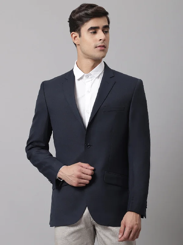 BlazerartMen Navy Formal Blazer