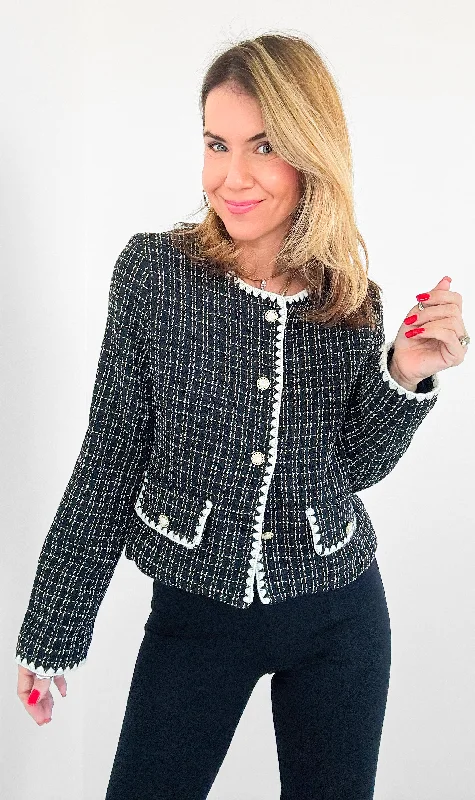 BlazerrobotChic Parisian Tweed Blazer