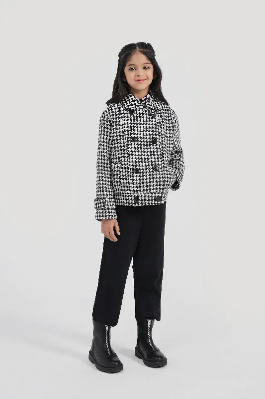 BlazeraccessoryCheckered Double Breasted Blazer