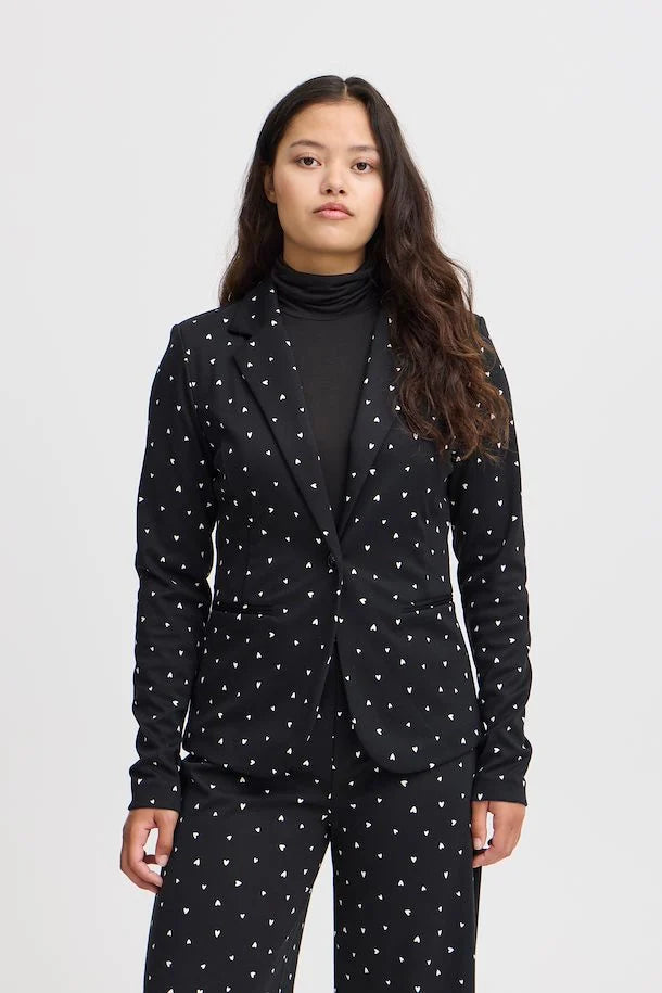 BlazersuitIchi Kate Heart Blazer