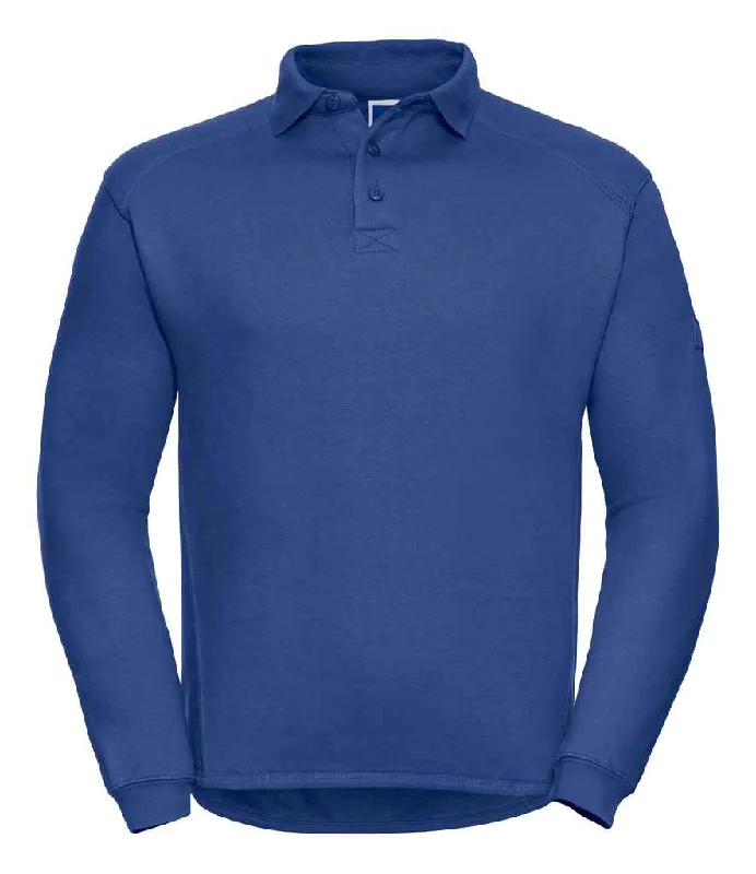 Asymmetrical HoodiesRussell Heavy Duty Collar Sweatshirt | Bright Royal