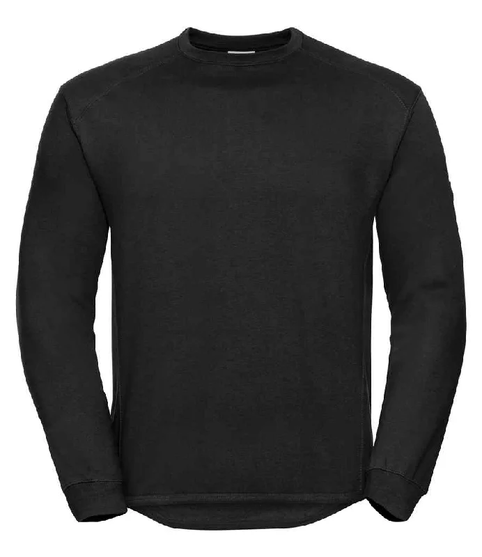 Polyester HoodiesRussell Heavyweight Sweatshirt | Black