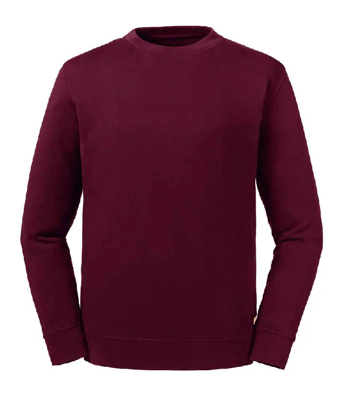 College SweatshirtsRussell Pure Organic Reversible Sweatshirt | Burgundy