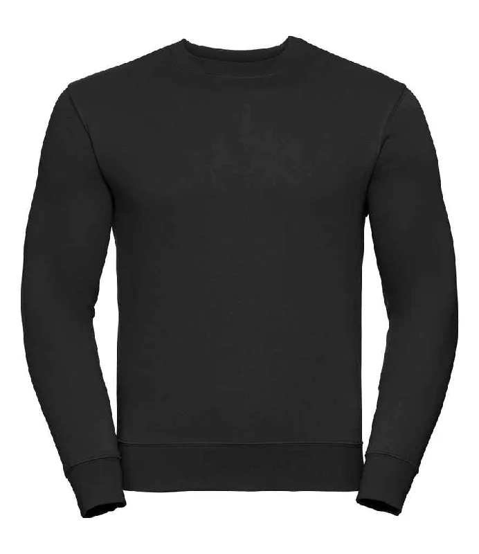 Button-Up SweatshirtsRussell Authentic Sweatshirt | Black