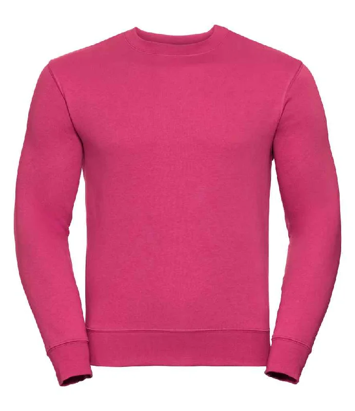 Stretch-Knit SweatshirtsRussell Authentic Sweatshirt | Fuchsia