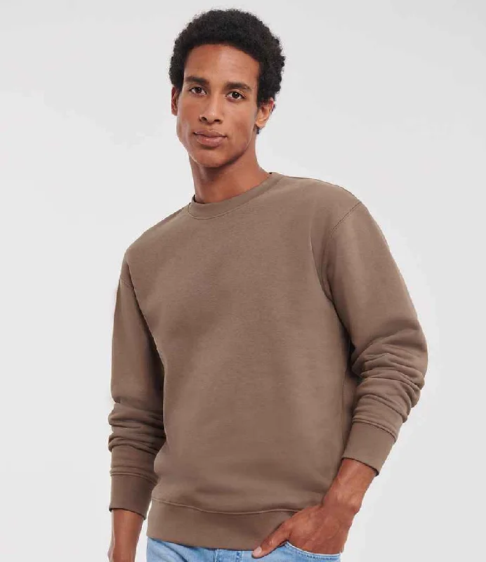 Organic Cotton SweatshirtsRussell Authentic Sweatshirt | Mocha