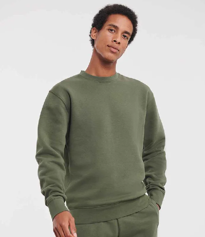 Printed SweatshirtsRussell Authentic Sweatshirt | Olive Green