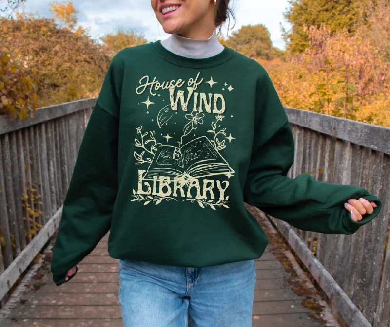 Lounge Hoodieshouse of wind library sweatshirt