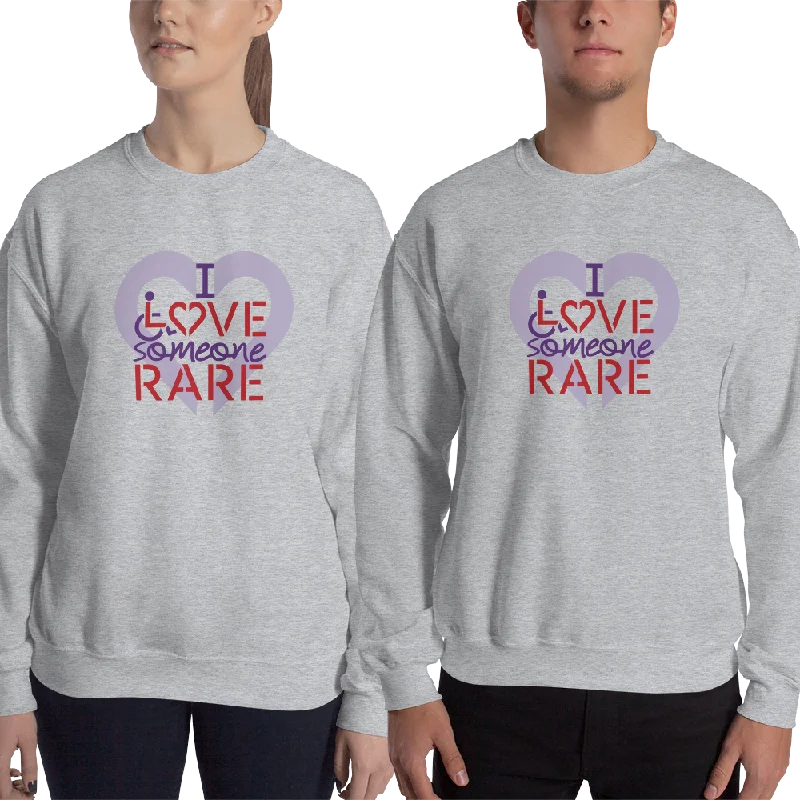 Ski SweatshirtsI Love Someone Rare (with a Rare Condition) Sweatshirt