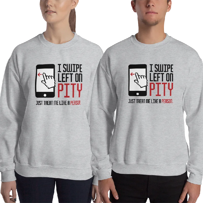 Performance HoodiesI Swipe Left on Pity (Sweatshirt)