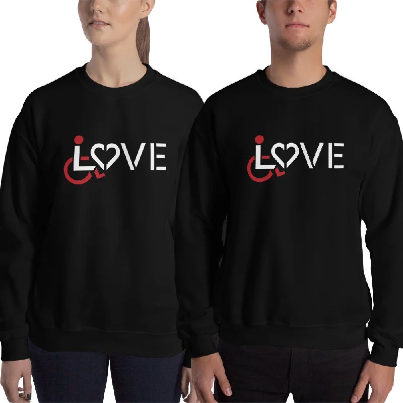 Sheer HoodiesLOVE (for the Special Needs Community) Sweatshirt Dark Colors