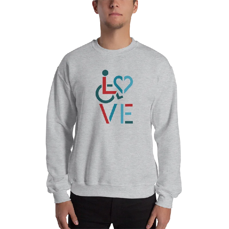 Collaborative SweatshirtsLOVE (for the Special Needs Community) Sweatshirt Stacked Design 3 of 3