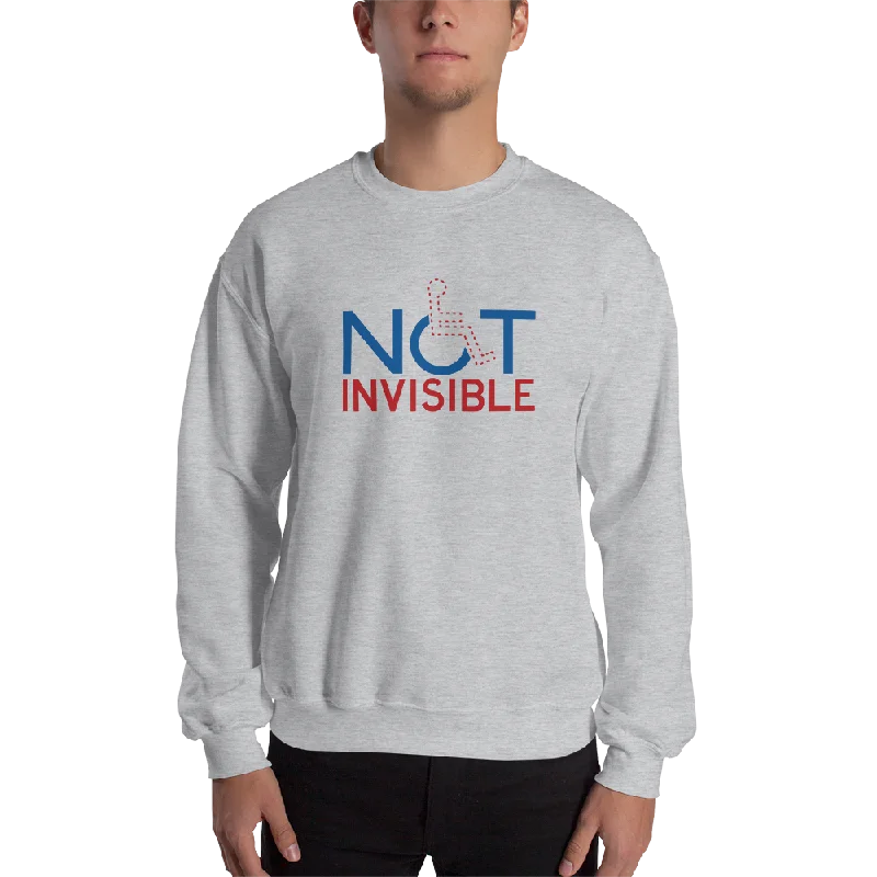 Sports Team HoodiesNot Invisible (Unisex Sweatshirt Light Colors)