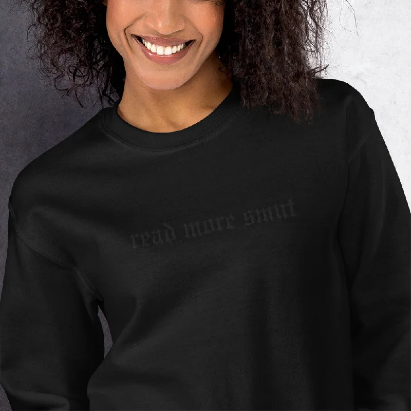 Plush Hoodiesread more smut embroidered sweatshirt