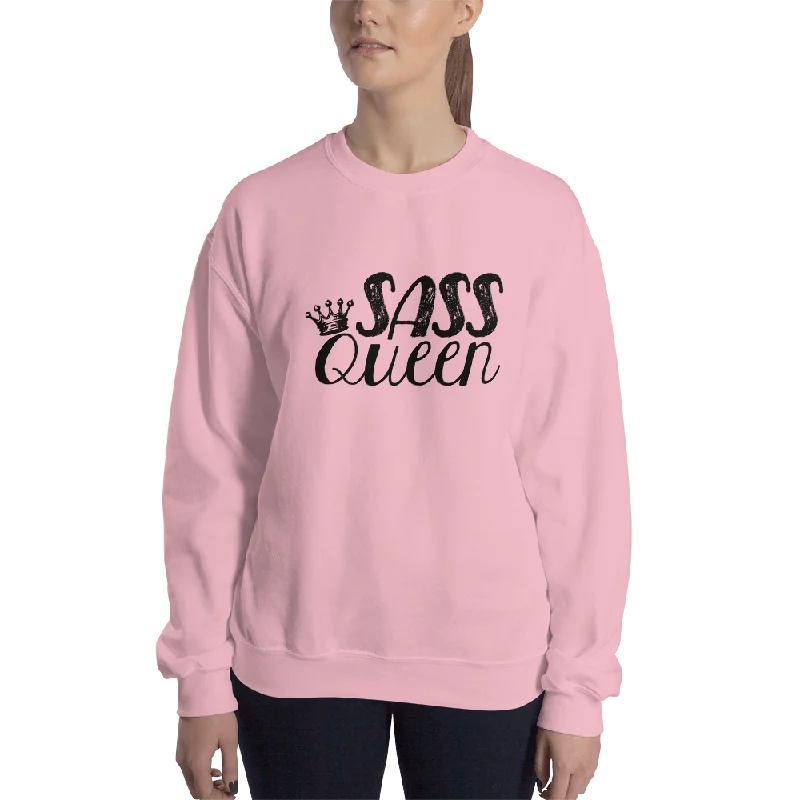 Organic Cotton SweatshirtsSass Queen (Sweatshirt) Light Colors