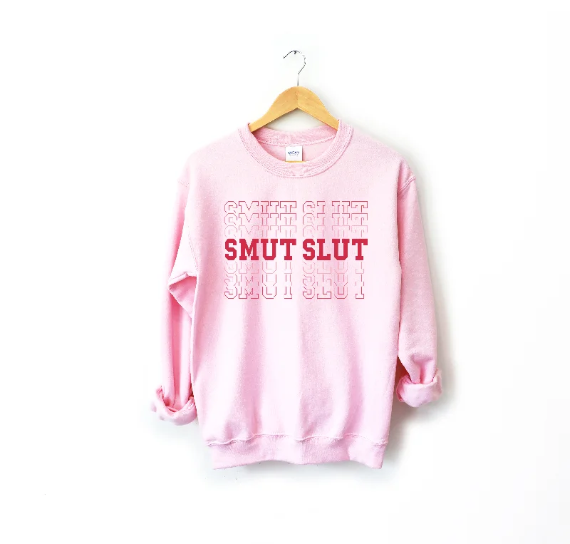 Pullover Hoodiessmut slut varsity sweatshirt