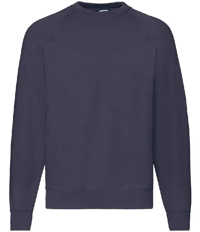 Sequined HoodiesFruit of the Loom Classic Raglan Sweatshirt | Deep Navy