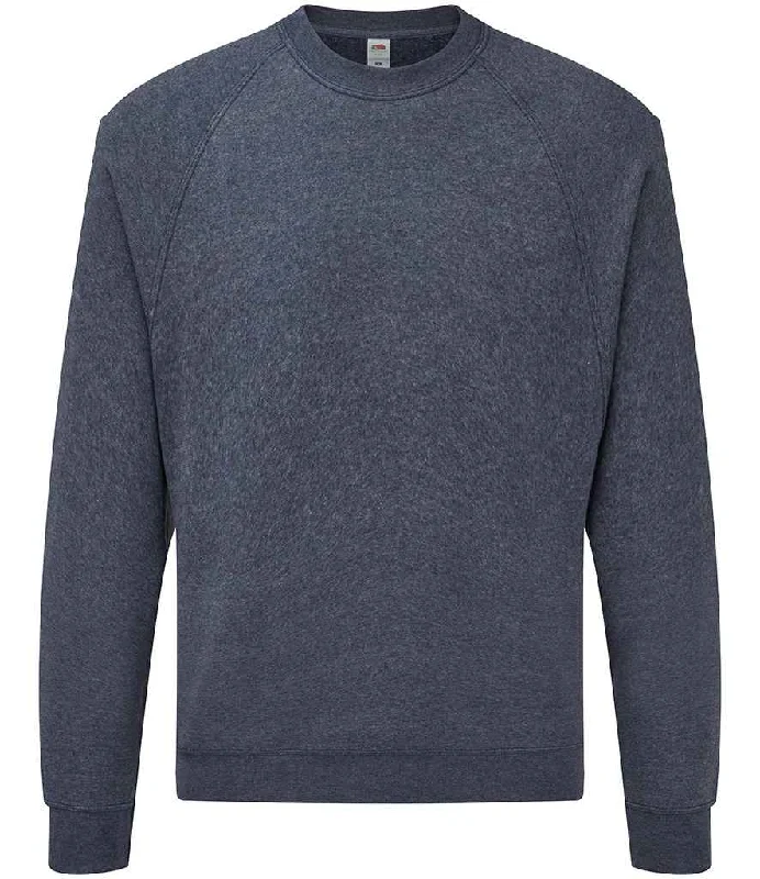 Studded SweatshirtsFruit of the Loom Classic Raglan Sweatshirt | Heather Navy